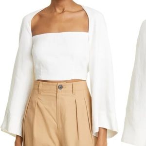 Mara Hoffman Julia Cutout Crop Top